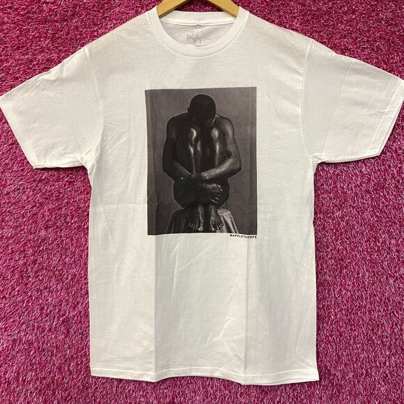 Robert Mapplethorpe 'Ajitto' Photo T-Shirt Medium - Picture 1 of 4